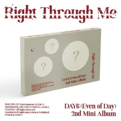 DAY6 (EVEN OF DAY) - RIGHT THROUGH ME (2ND MINI ALBUM) Koreapopstore.com