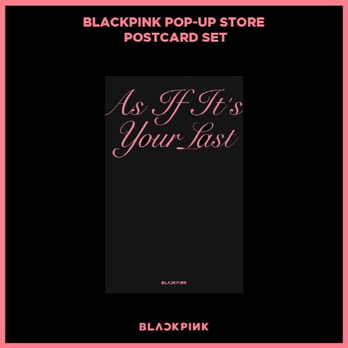 [BLACKPINK] BLACKPINK POP-UP STORE POSTCARD SET Koreapopstore.com