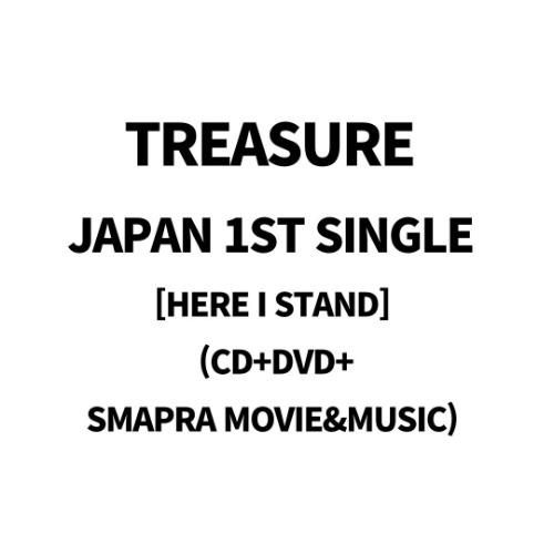 [Pre-Order] TREASURE - JAPAN 1ST SINGLE [HERE I STAND] (CD+DVD+SMAPRA MOVIE&amp;MUSIC) Koreapopstore.com
