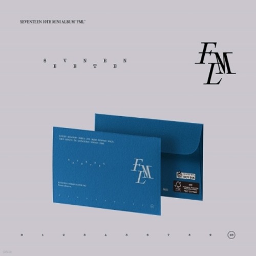 SEVENTEEN - 10TH MINI ALBUM &#039;FML&#039; (WEVERSE ALBUMS VER.) Koreapopstore.com