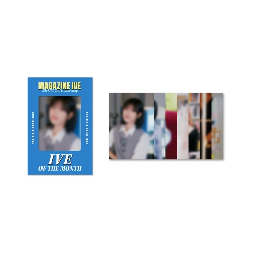 [Ship From 11th/APR] [IVE] [MAGAZINE IVE] FRAME ENVELOPE + POST CARD SET Koreapopstore.com