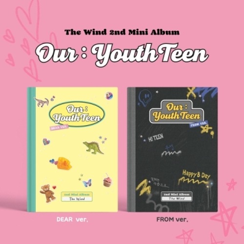 [SIGNED CD] THE WIND - [OUR : YOUTHTEEN] (2ND MINI ALBUM) Koreapopstore.com