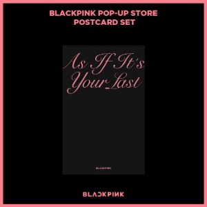 [BLACKPINK] BLACKPINK POP-UP STORE POSTCARD SET Koreapopstore.com