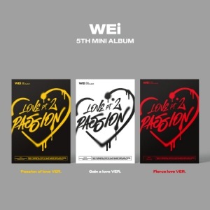 WEI - LOVE PT.2 PASSION (5TH MINI ALBUM) Koreapopstore.com