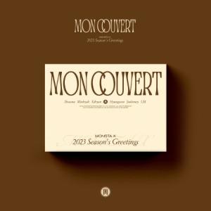 [MONSTA X] 2023 SEASON&#039;S GREETING : MON COUVERT (DESK CALENDAR VER.) Koreapopstore.com