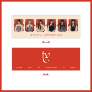 [Ship From 13th/MAR] [IVE] [THE PROM QUEENS] PHOTO SLOGAN Koreapopstore.com