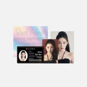 [Ship From 31st/MAY] [RED VELVET] [R TO V] ID CARD + DECO STICKER SET Koreapopstore.com
