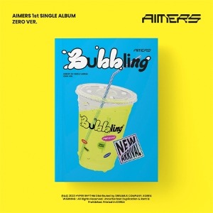 AIMERS - 1ST SINGLE [BUBBLING] (ZERO VER.) Koreapopstore.com