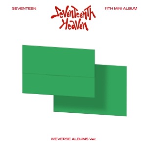 [Pre-Order] SEVENTEEN - 11TH MINI ALBUM [SEVENTEENTH HEAVEN] WEVERSE ALBUMS VER. Koreapopstore.com