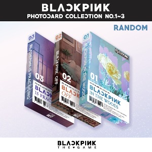 [YG SHOP] [BLACKPINK] THE GAME PHOTOCARD COLLECTION NO.1~3 (RANDOM) Koreapopstore.com
