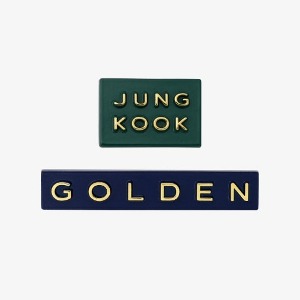[JUNG KOOK] [GOLDEN] BADGE SET Koreapopstore.com