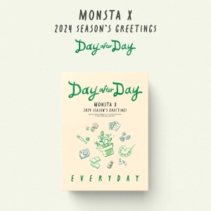 [NO GIFT] [MONSTA X] 2024 SEASON&#039;S GREETINGS [DAY AFTER DAY] EVERYDAY VER. Koreapopstore.com