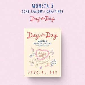 [NO GIFT] [MONSTA X] 2024 SEASON&#039;S GREETINGS [DAY AFTER DAY] SPECIAL DAY VER. Koreapopstore.com