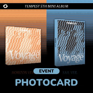[PHOTO CARD] [TEMPEST] [TEMPEST VOYAGE] (5TH MINI ALBUM) RANDOM Koreapopstore.com