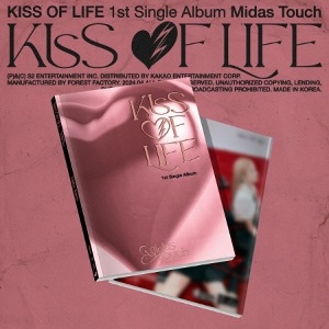 [SIGNED CD] [KISS OF LIFE] [MIDAS TOUCH] (1ST SINGLE ALBUM) (PHOTOBOOK VER.) Koreapopstore.com