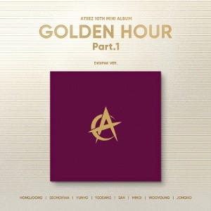[Pre-Order] ATEEZ - [GOLDEN HOUR : PART.1] (10TH MINI ALBUM) DIGIPACK VER. Koreapopstore.com