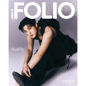 [MEN&#039;S FOLIO MY] ATEEZ WOO YOUNG APR. [2024] Koreapopstore.com
